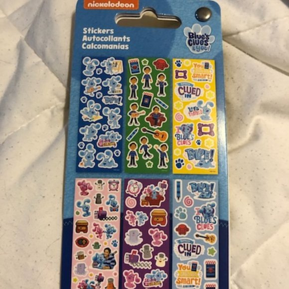 Sandylion Blues Clues & You 6 Page Sticker Book Filled with over 106 stickers - Picture 2 of 2